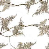 20 LED Gold Glitter Fern Fairy Lights – 7 ft