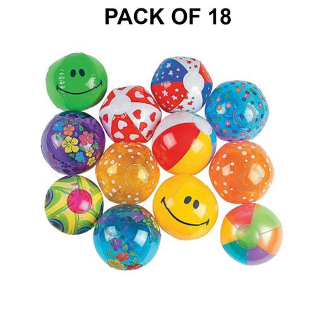 Inflatable Mini Beach Ball Assortment