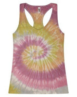 Colortone® Tie Dye Ladies Racerback Tank Top - 3400