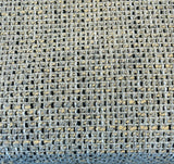 Tafnir Onyx Tweed Chenille Backed Upholstery Fabric - Onyx Tweed, 56" Width (1 Yard)