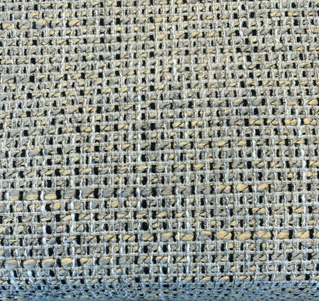 Tafnir Onyx Tweed Chenille Backed Upholstery Fabric - Onyx Tweed, 56" Width (1 Yard)