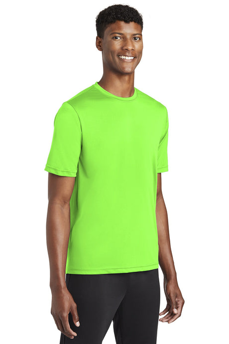 Sport-Tek® Crewneck Short Sleeve Fitted Men's Polyester T-Shirt
