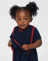 RADYAN® Infant Contrast Trim Premium Jersey Bib - 1004