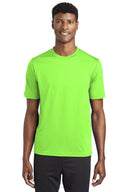 Sport-Tek® Crewneck Short Sleeve Fitted Men's Polyester T-Shirt