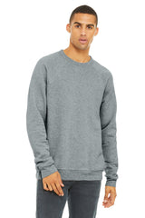 BELLA + CANVAS® Sponge Fleece Raglan Crewneck Sweatshirt