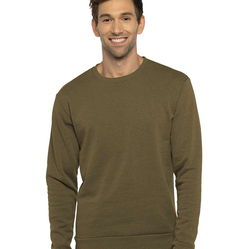 Next Level® Unisex Malibu Crewneck Long Sleeve Sweatshirts