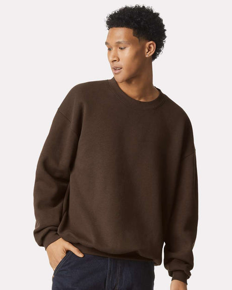 American Apparel® ReFlex Fleece Crewneck Long Sleeve Sweatshirt