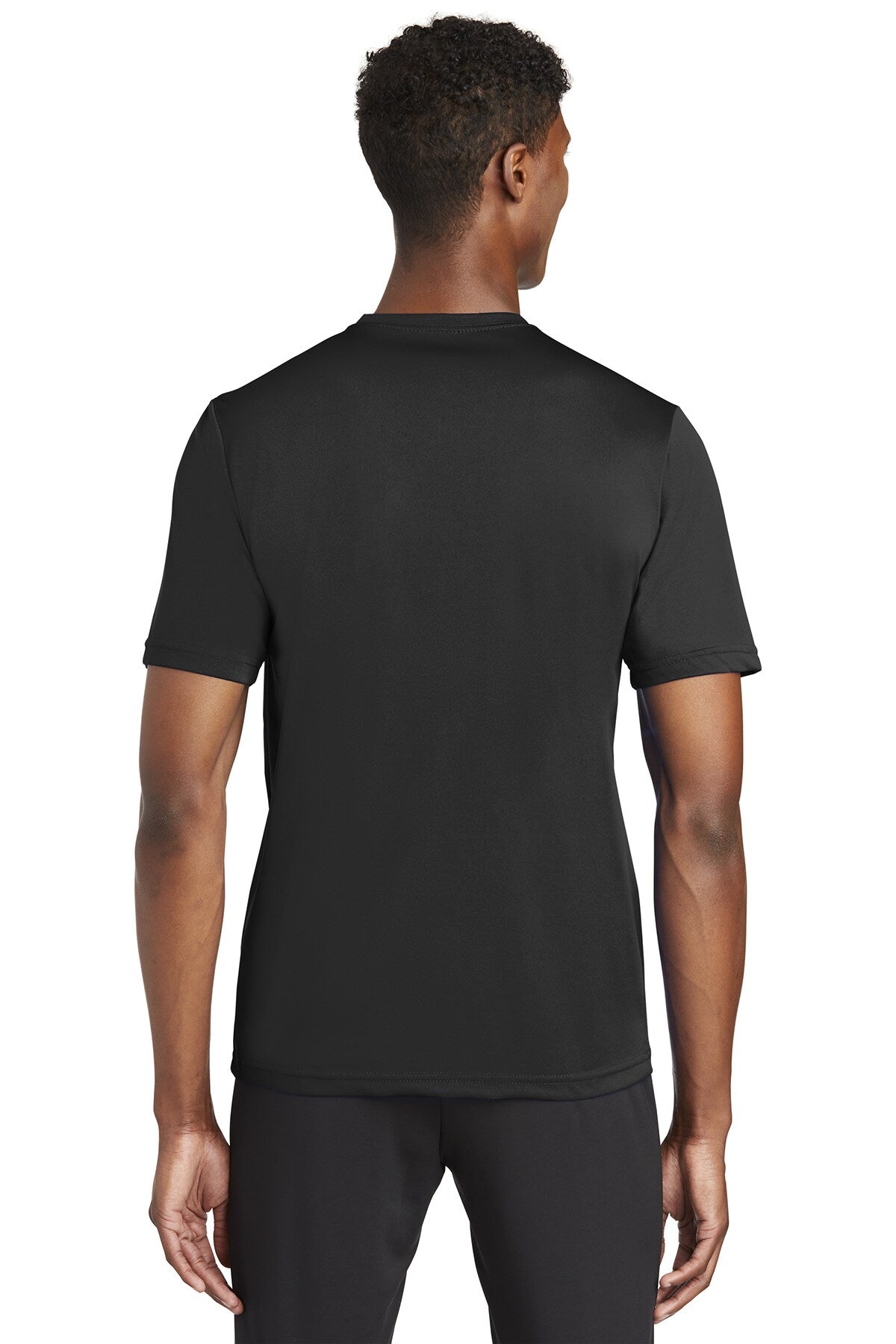 Sport-Tek® Crewneck Short Sleeve Fitted Men's Polyester T-Shirt