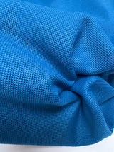 Polyamide Cotton Knitted Fabric Blue
