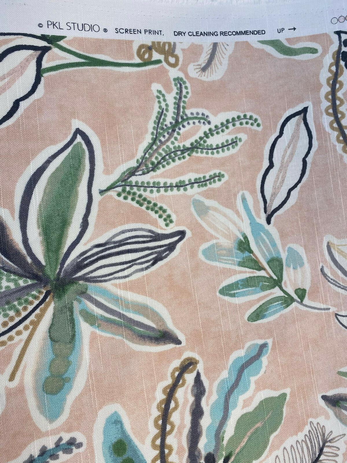 PK Sunny Daze 100 Percent Cotton Fabric - Blush Pink Watercolor Floral, 54" Width (1 Yard)