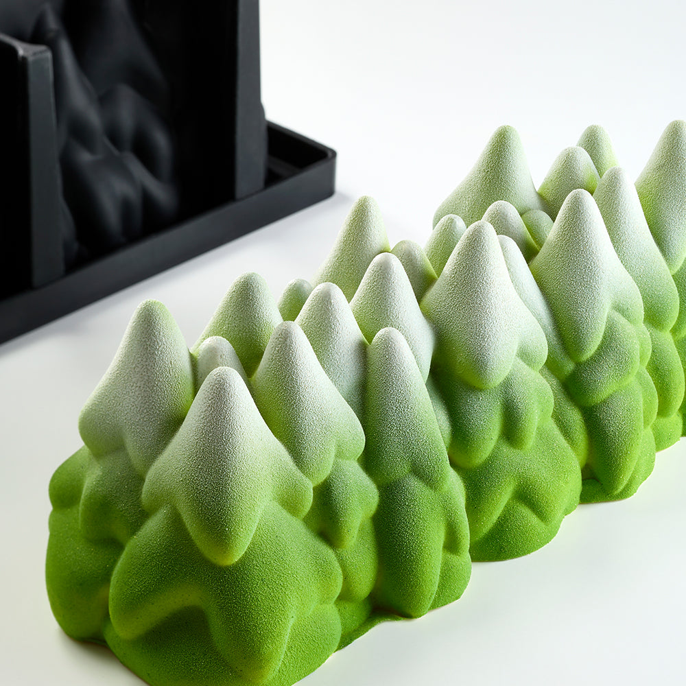 Pavoni Pavocake KE092 Snow Tree Silicone Mold, 250mm x 90mm x 95mm