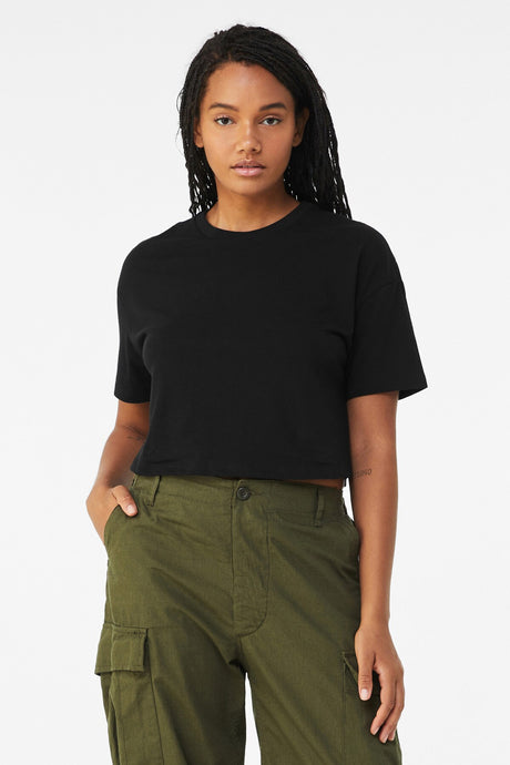 BELLA+CANVAS® Women’s Jersey Crop Tee
