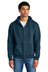 Jerzees® Rugged Longsleeve Full-Zip Hooded Sweatshirt