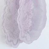 10 Pieces Lavender Caspari Lace Chair Sashes for Elegant Party and Wedding Decor 9" x 108"