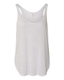Image 1: Women's Flowy Tank With Side SlitImage 2: Soft flowy side slit women's tank topImage 3: Relaxed fit sleeveless jersey tankImage 4: Blank flowy tank for custom printingImage 5: Lightweight summer women's apparelImage 6: Comfortable casual side slit tank