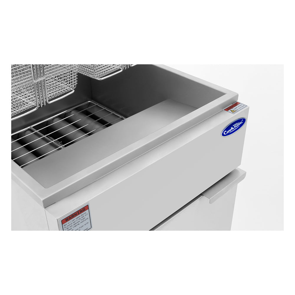 Atosa ATFS-35ES Deep Fryer, 35 LBS, 15-3/5 W"-Natural Gas