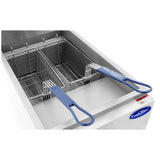 Atosa ATFS-35ES Deep Fryer, 35 LBS, 15-3/5 W"-Natural Gas