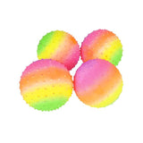 Inflatable Rainbow Knobby Balls