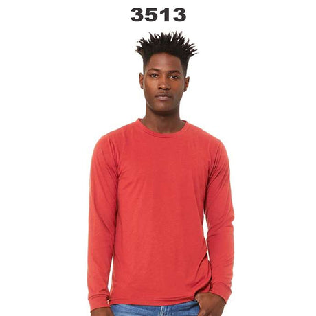 BELLA + CANVAS® Triblend Long Sleeve Crewneck Tee