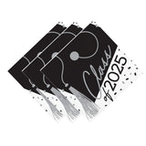 Creative Converting School Spirit White Class of 2025 Paper Beverage Napkins - 108 Count