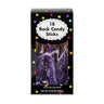 Gold Rock Candy Sticks – 8" 10.8 oz, 18-Pack