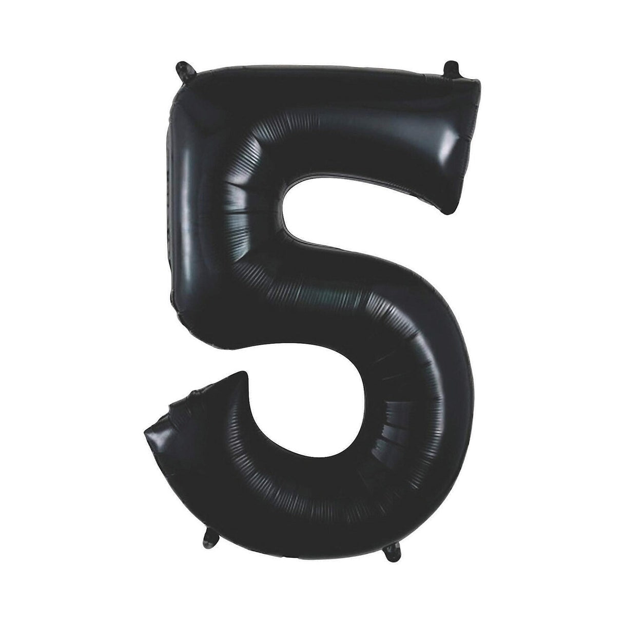34" Black Number 5 Mylar Balloon – Fun and Festive for Any Occasion