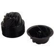 O'Creme Bakeable Plastic Mini Swirl Cake Pans, 4" Dia. x 2" H - Case of 1000