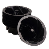 O'Creme Bakeable Plastic Mini Swirl Cake Pans, 4" Dia. x 2" H - Case of 1000
