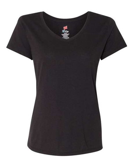 Hanes Women's Perfect-T Triblend V-Neck T-Shirt