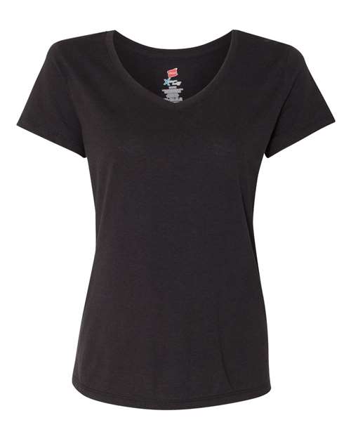 Hanes Women's Perfect-T Triblend V-Neck T-Shirt