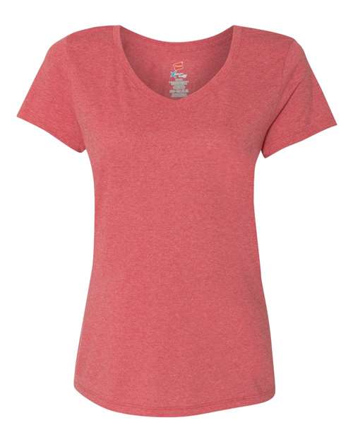 Perfect-T Women’s Triblend V-Neck T-Shirt