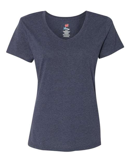 Hanes Women's Perfect-T Triblend V-Neck T-Shirt