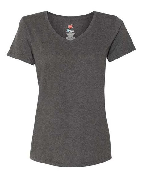 Hanes Women's Perfect-T Triblend V-Neck T-Shirt