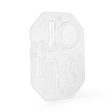 O'Creme Polycarbonate Chocolate Mold, Makeup Set, 2-Piece Mold