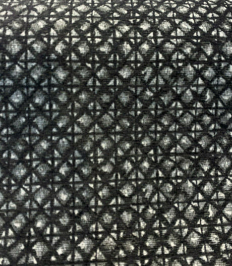 Saltaire Chenille Upholstery Fabric - Charcoal, Off-White/Gray, 54" Width (By The Yard)