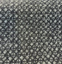 Saltaire Chenille Upholstery Fabric - Charcoal, Off-White/Gray, 54" Width (By The Yard)