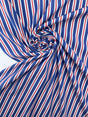Cotton Poplin Blue Striped