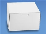 6x6x4 White Cake Box - 10 Pack