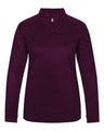 Women’s Tonal Blend Quarter-Zip Pullover