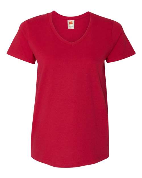 Hanes Women's Essential-T V-Neck T-Shirt