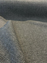 Sampson Chenille Performance Fabric - Charcoal Gray Tweed, 58" Width (1 Yard)