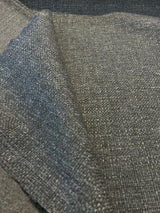 Sampson Chenille Performance Fabric - Charcoal Gray Tweed, 58" Width (1 Yard)