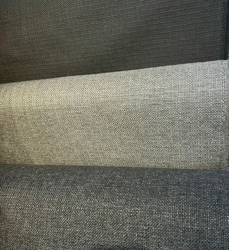Sampson Chenille Performance Fabric - Charcoal Gray Tweed, 58" Width (1 Yard)