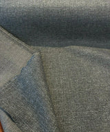 Sampson Chenille Performance Fabric - Charcoal Gray Tweed, 58" Width (1 Yard)