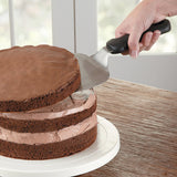 Fat Daddio's Stainless Steel Cake / Pie Lifter with Plastic Handle