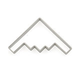 B2 Bomber Airplane Jet 4.5 inch Cookie Cutter - B2035