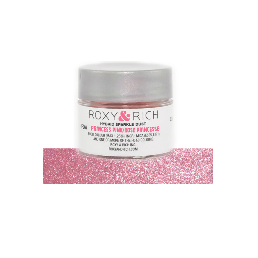 Roxy & Rich Princess Pink Hybrid Sparkle Dust, 2.5 Grams