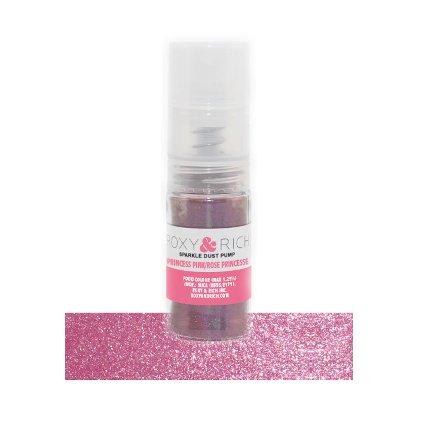 Roxy & Rich Princess Pink Sparkle Dust Pump, 4 Grams
