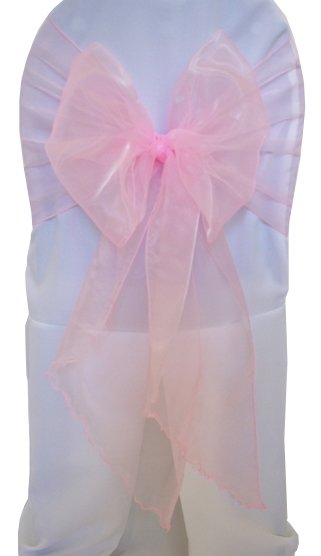 Organza Chair Sash Sample