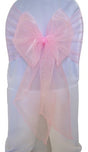 Organza Chair Sash Sample